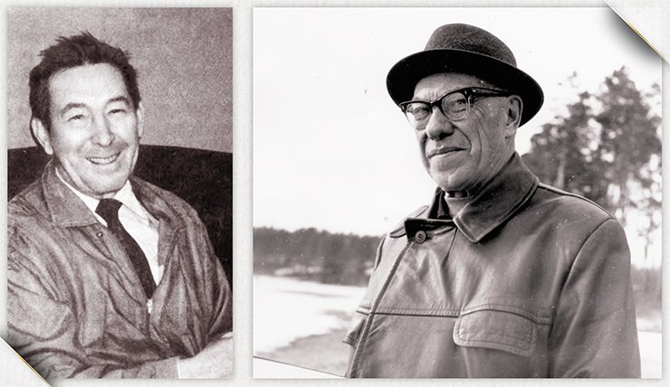 Mikhail A. Lavrentyev, 1958. Left: One of Lavrentyev’s students Yury Fadeenko, who took an active part in the works associated with space exploration. Photo from the book Ya – FIZTEKh, Moscow, 1996 Mikhail A. Lavrentyev, 1958. Left: One of Lavrentyev’s students Yury Fadeenko, who took an active part in the works associated with space exploration. Photo from the book Ya – FIZTEKh, Moscow, 1996