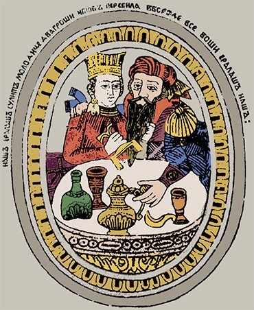 Русский лубок XVIII в.