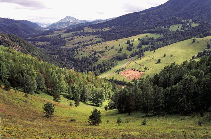 Karama — the most ancient place of habitation of primitive man in the territory of Russia. Photo by S. Zelensky