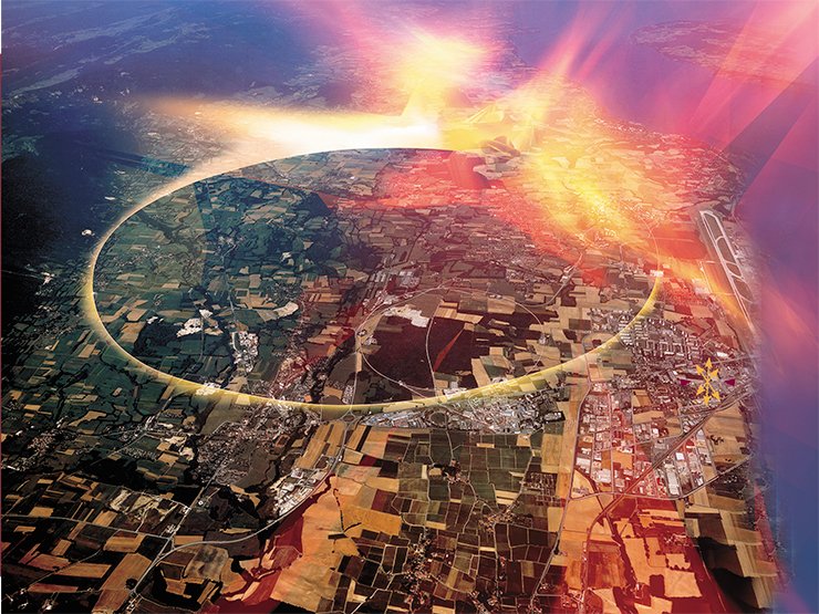 The Large Hadron Collider constructed at CERN has a circumference of the main tunnel of 27 km, and its name is fully justified. Connected to LHC will be a whole family of accelerators in which particles are successively accelerated to velocities maximally close to the speed of light