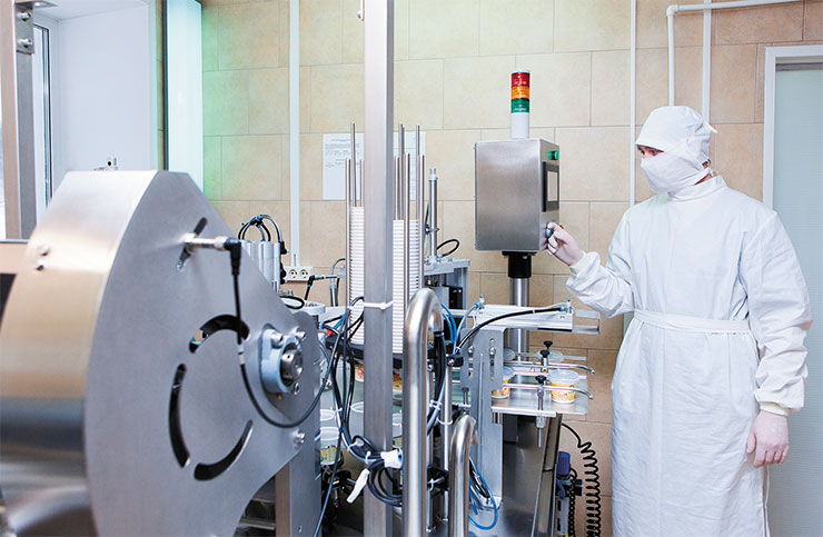 Производство продуктов с живыми пребиотическими культурами на новосибирском предприятии «Био-Веста». Фото из архива автора Производство продуктов с живыми пребиотическими культурами на новосибирском предприятии «Био-Веста». Фото из архива автора
