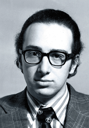 Igor Roninson, a student of the MSU Biological Department. 1970’s.