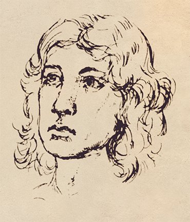 Presumably a portrait of G. W. Steller