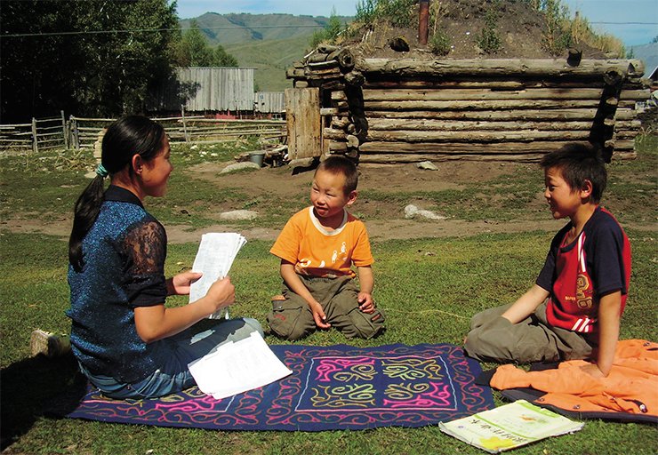 So that the names of father and mother will be uttered with respect,So that he will become a great scholar,So that he will be a rider of a big horse,Let this road open to him!(from a good wish to children)