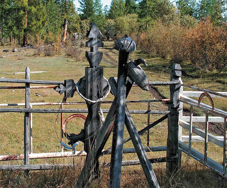 The churima at the grave of an unknown “black” shaman. The settlement of Buor-Sysy, Moma ulus, Yakutia, 2009 The churima at the grave of an unknown “black” shaman. The settlement of Buor-Sysy, Moma ulus, Yakutia, 2009