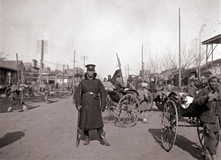 Guardian of law and order. 1909. Photo by A. Dutertre Guardian of law and order. 1909. Photo by A. Dutertre