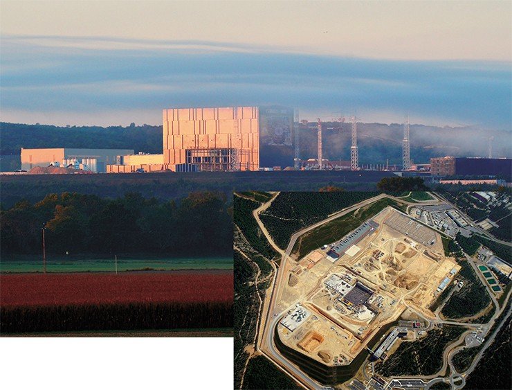 Строительная площадка ITER, 2008–2017 гг. Credit © ITER Organization Строительная площадка ITER, 2008–2017 гг. Credit © ITER Organization