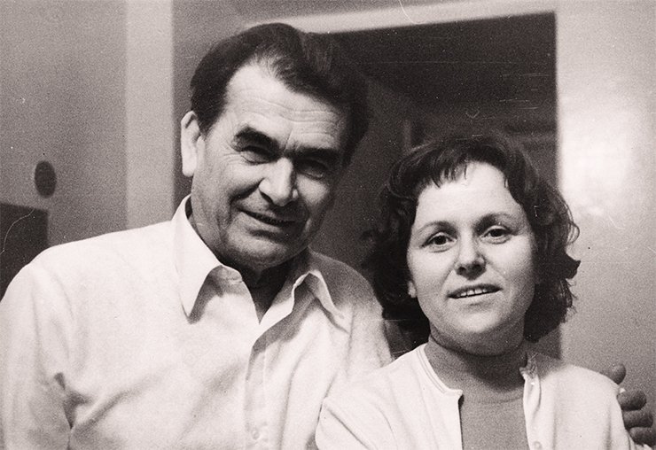 Academician D.K. Belyaev and L.N. Trut, Doctor of Biology. Photo from the ICG SB RAS Archive Academician D.K. Belyaev and L.N. Trut, Doctor of Biology. Photo from the ICG SB RAS Archive