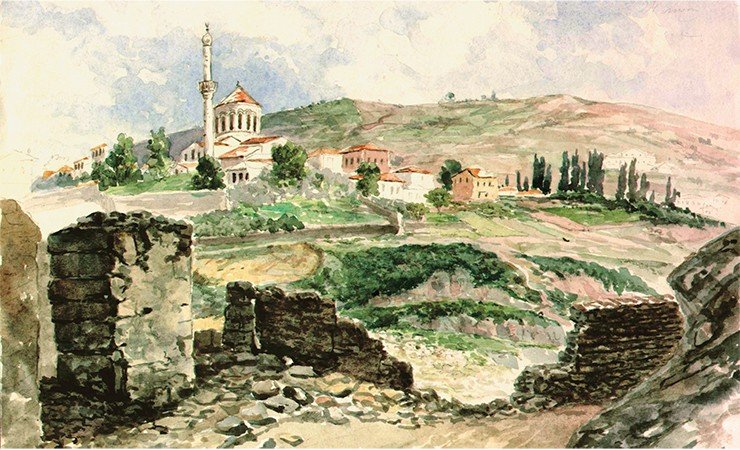 Церковь св. Евгения, широко почитаемого в Трапезунде