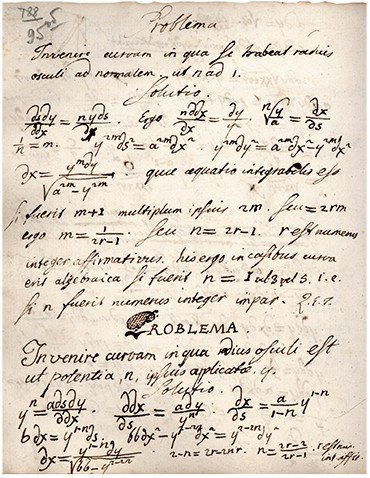 Дифференциальная геометрия и вариационное исчисление. ПФА РАН. Ф. 136. Оп. 1. Д. 129. Л. 95 об.