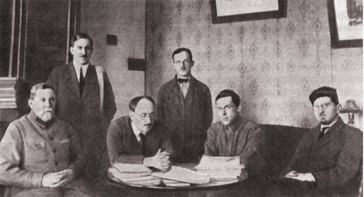 Ipatieff (on the very left) with his students: V. V. Ipatieff, N. A. Orlov, B. N. Dolgov, A. D. Petrov, and V. I. Nikolaev. Leningrad, 1928 Ipatieff (on the very left) with his students: V. V. Ipatieff, N. A. Orlov, B. N. Dolgov, A. D. Petrov, and V. I. Nikolaev. Leningrad, 1928