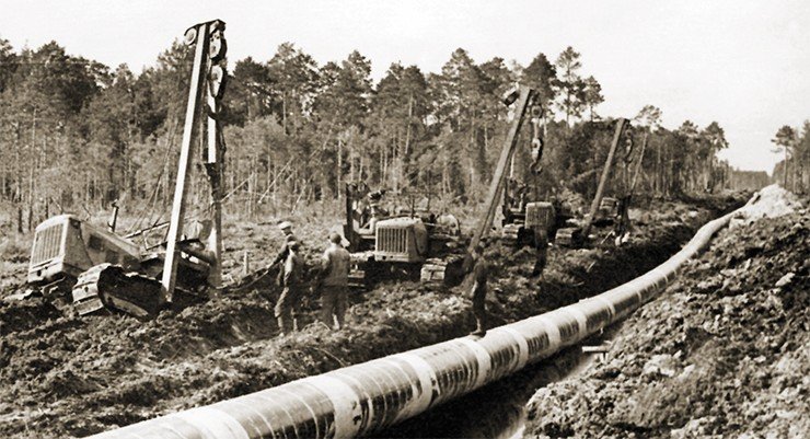 Строительство нефтепровода Шаим — Тюмень (1962—1963 гг.) Строительство нефтепровода Шаим — Тюмень (1962—1963 гг.)