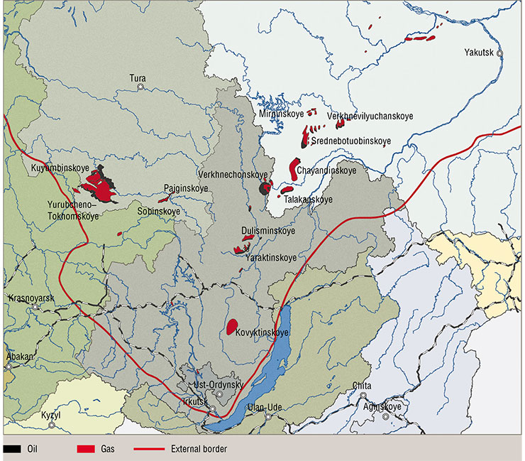 Lena–Tunguska oil and gas province, which holds promise in the search for oil and gas deposits Lena–Tunguska oil and gas province, which holds promise in the search for oil and gas deposits