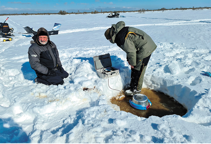 Winter expedition to the Great Vasyugan Mire. Photo by author