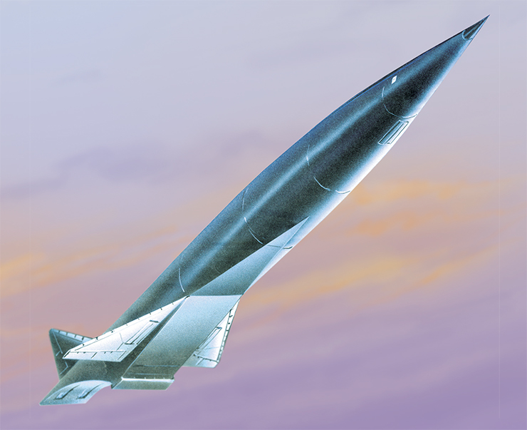 Ту-2000 – одноступенчатый многоразовый воздушно-космический самолет (ВКС).Техническое предложение по ВКС было подготовлено в ОКБ (ныне АНТК) им. А. Н. Туполева в середине 80-х гг. Ту-2000 – одноступенчатый многоразовый воздушно-космический самолет (ВКС).Техническое предложение по ВКС было подготовлено в ОКБ (ныне АНТК) им. А. Н. Туполева в середине 80-х гг.