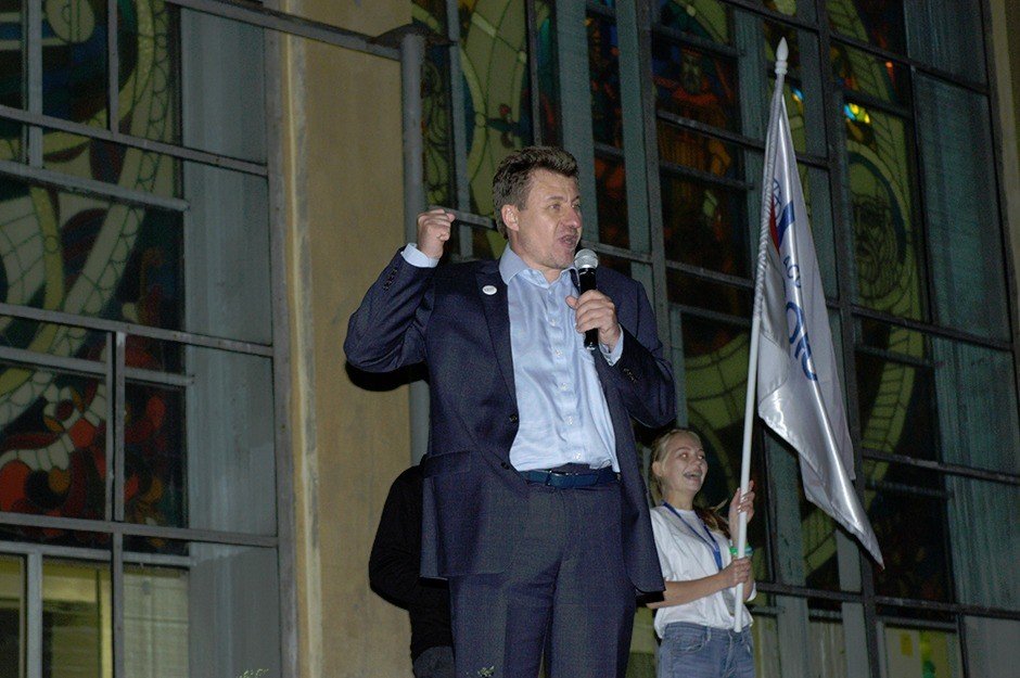 Новый президент Союза НГУ Владимир Шильцев