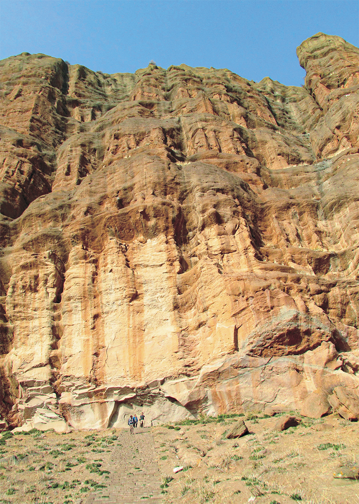 General view of the Kangjiashimenzi archaeological site. Hutubi County, Xinjiang Uygur Autonomous Region General view of the Kangjiashimenzi archaeological site. Hutubi County, Xinjiang Uygur Autonomous Region