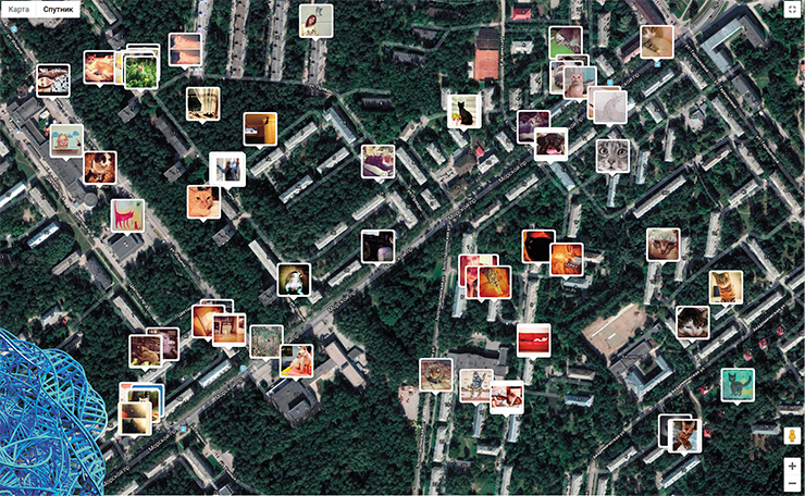 The world map at https://iknowwhereyourcatlives.com/ shows the number of posted cats by countries as well as by cities. A close look at the map shows photos and addresses of cats that have been geotagged in the Internet. This screenshot shows a part of the Novosibirsk Akademgorodok The world map at https://iknowwhereyourcatlives.com/ shows the number of posted cats by countries as well as by cities. A close look at the map shows photos and addresses of cats that have been geotagged in the Internet. This screenshot shows a part of the Novosibirsk Akademgorodok