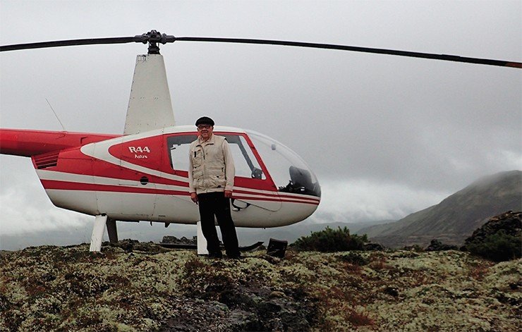 Academician N. L. Dobretsov, a prominent Russian geologist and chief editor of Science First Hand magazine. Tolbachinskiy Dol, 2014. Photo by S. Kotlyarov Academician N. L. Dobretsov, a prominent Russian geologist and chief editor of Science First Hand magazine. Tolbachinskiy Dol, 2014. Photo by S. Kotlyarov