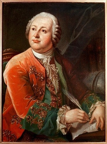 Портрет М. В. Ломоносова. Худ. Л. С. Миропольский. 1787 г. Масло, холст. МАЭ РАН
