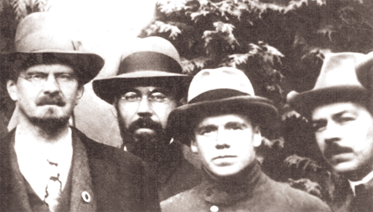 Советские генетики на Международном генетическом конгрессе, Берлин, 1927 г.