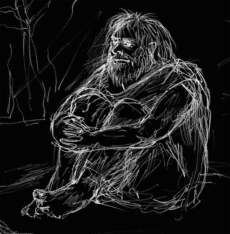Рис. А. Абдульмановой. Источник: д/ф «Тигирек: эскизы древней истории» Рис. А. Абдульмановой. Источник: д/ф «Тигирек: эскизы древней истории»