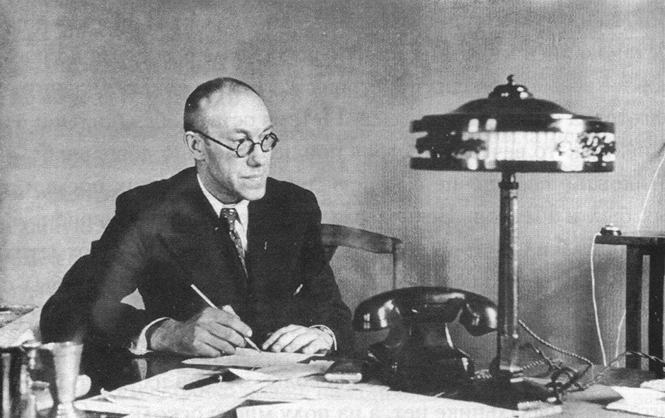 М.А. Лаврентьев – вице-президент АН УССР. 1948 г.