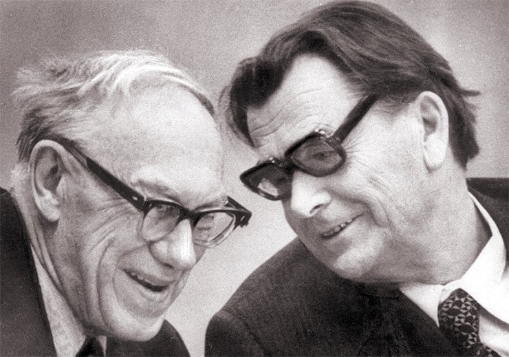 Academician M. A. Lavrentiev and Academician D. K. Belyaev Academician M. A. Lavrentiev and Academician D. K. Belyaev