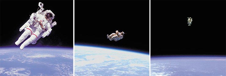 Сила космического прилива превзошла силу гравитационного притяжения к космической станции, и оторвавшийся космонавт с ускорением уносится в пространство Сила космического прилива превзошла силу гравитационного притяжения к космической станции, и оторвавшийся космонавт с ускорением уносится в пространство