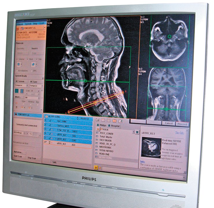 Computed tomography enables the researcher to capture the position of all organs involved in the production of speech sounds: the tongue, palate, and larynx. A specially designed program can make it possible to adjust the articulation organs Computed tomography enables the researcher to capture the position of all organs involved in the production of speech sounds: the tongue, palate, and larynx. A specially designed program can make it possible to adjust the articulation organs