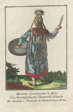 Красноярская шаманка. Георги И.Г. Описание всех обитающих в Российском государстве народов. СПб., 1799