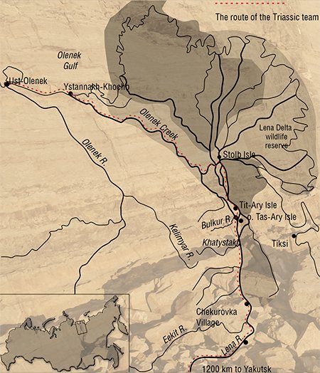 The team covered over 3500 km by water, not to mention fieldwork, within a little over two months 