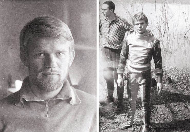 4th year student of the Moscow Institute of Physics and Technology (left). 1970. The first steps in using SCUBA. Moscow Region, spring 1969 4th year student of the Moscow Institute of Physics and Technology (left). 1970. The first steps in using SCUBA. Moscow Region, spring 1969