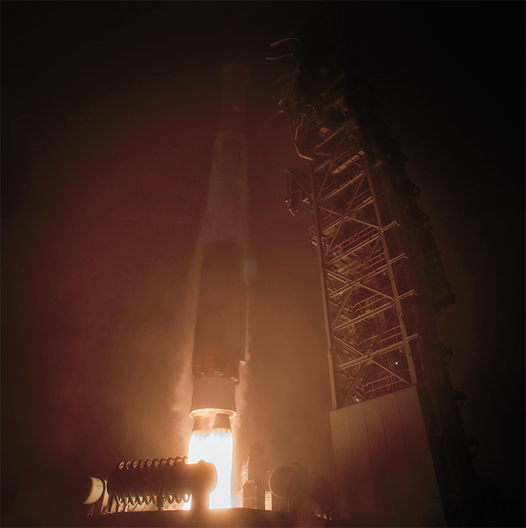 Запуск марсианской космической станции InSight на ракете-носителе «Атлас V». 5 мая 2018 г. Credit: NASA/Bill Ingalls Запуск марсианской космической станции InSight на ракете-носителе «Атлас V». 5 мая 2018 г. Credit: NASA/Bill Ingalls