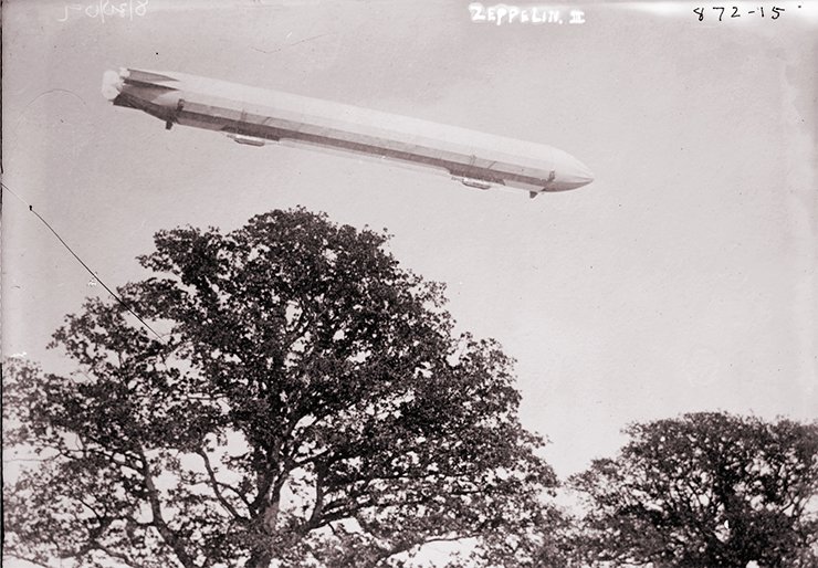 Zeppelin in flight, 1909. Library of Congress Prints and Photographs Division Washington, D.C. 20540 USA http://hdl.loc.gov/loc.pnp/pp.print Zeppelin in flight, 1909. Library of Congress Prints and Photographs Division Washington, D.C. 20540 USA http://hdl.loc.gov/loc.pnp/pp.print