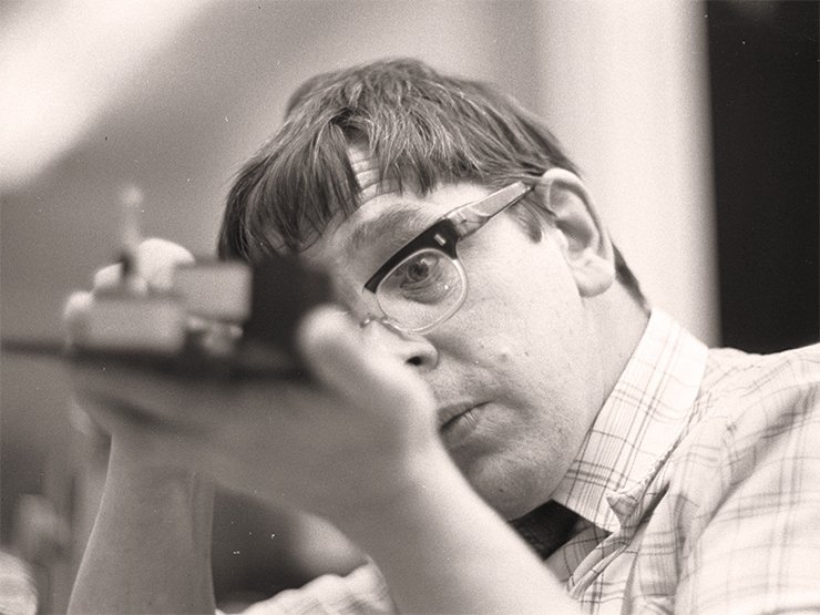 M. A. Grachev. 1978. Photo by G. Baram 