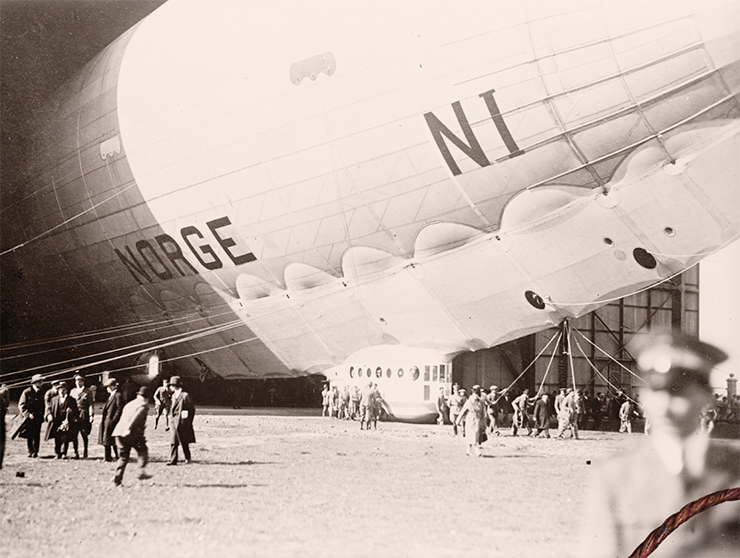 Airship Norge, 1900. Library of Congress Prints and Photographs Division Washington, D. C. 20540 USA control car