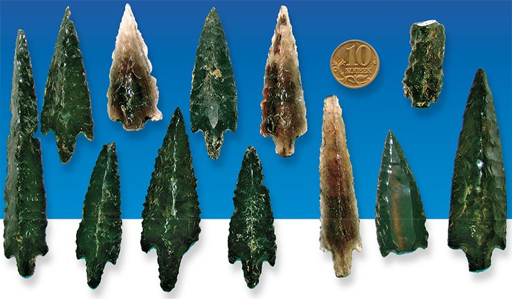 Obsidian is convenient for hand-making bladed tools. Early people utilized volcanic glass just for this purpose. Artifacts from Kamchatka archeological sites 