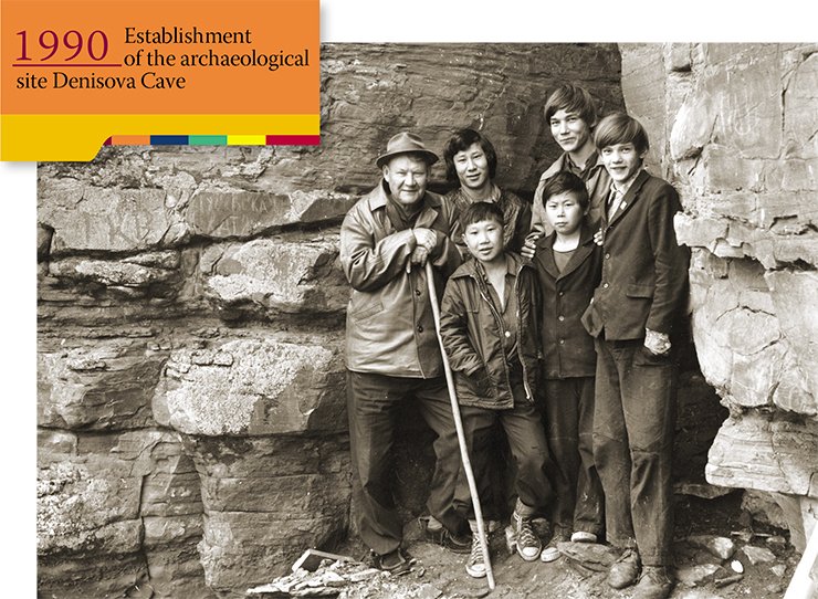 Among the Shishkin rocks near Lake Baikal, with local boys, 1976. V. P. Myl’nikov’s archive
