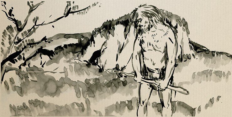 Рис. А. Абдульмановой. Источник: д/ф «Тигирек: эскизы древней истории» Рис. А. Абдульмановой. Источник: д/ф «Тигирек: эскизы древней истории»