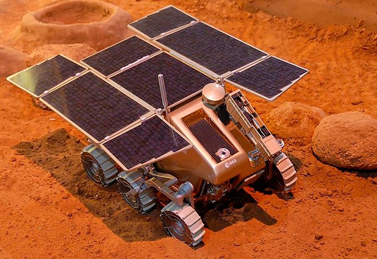 Через несколько месяцев к Марсу полетит марсоход по проекту ExoMars (ESA/Роскосмос) с целью биохимического исследования подповерхностьного грунта Через несколько месяцев к Марсу полетит марсоход по проекту ExoMars (ESA/Роскосмос) с целью биохимического исследования подповерхностьного грунта