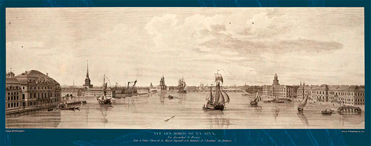 Санкт-Петербург в середине XVIII в.