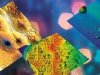 «Месторождения» на поверхности кристалла «Месторождения» на поверхности кристалла
